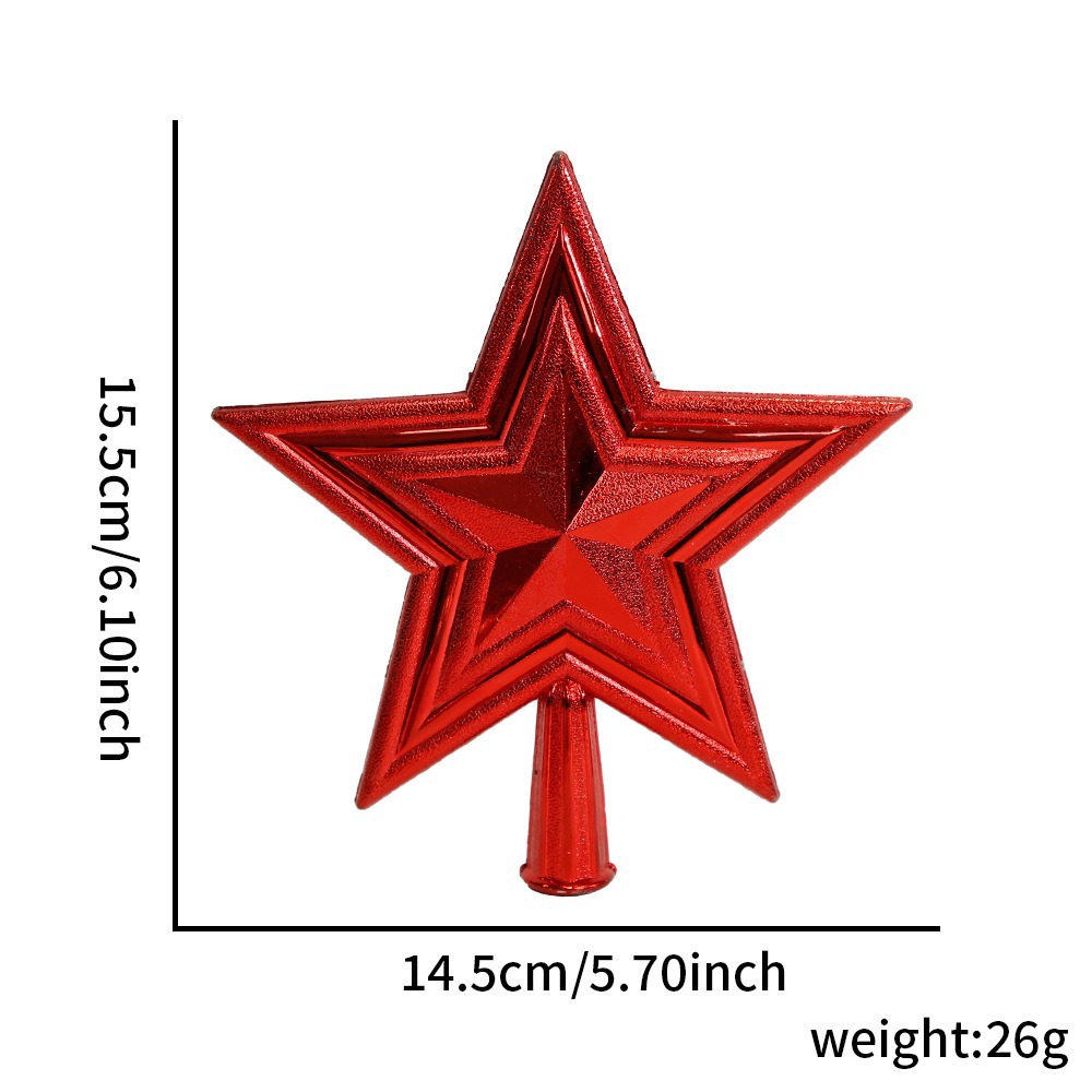 15.5CM Estrella Roja
