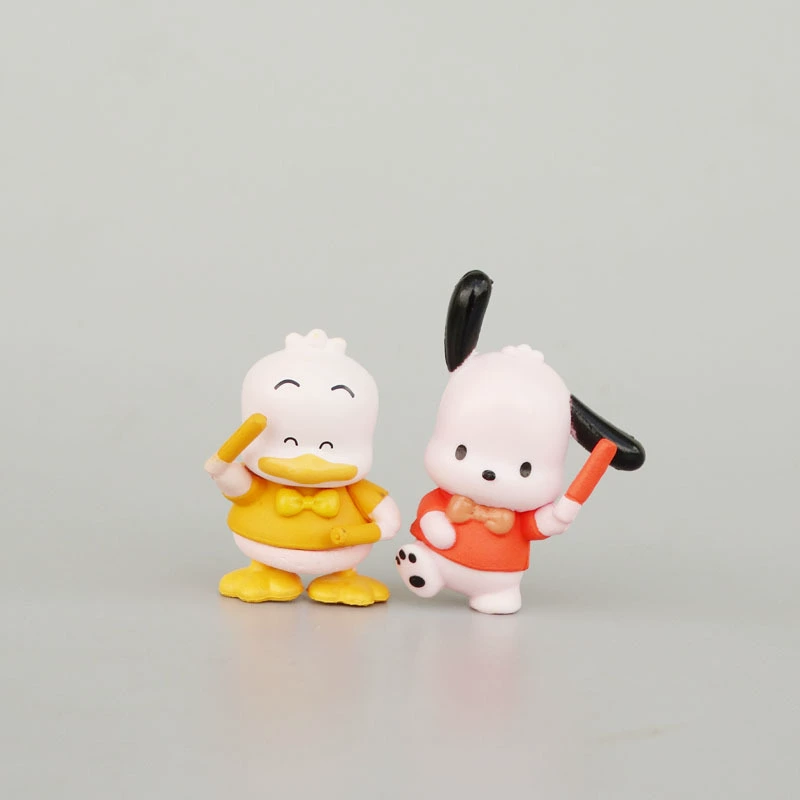 Минифигурка, кукла, капсульная игрушка, лягушка, пингвин