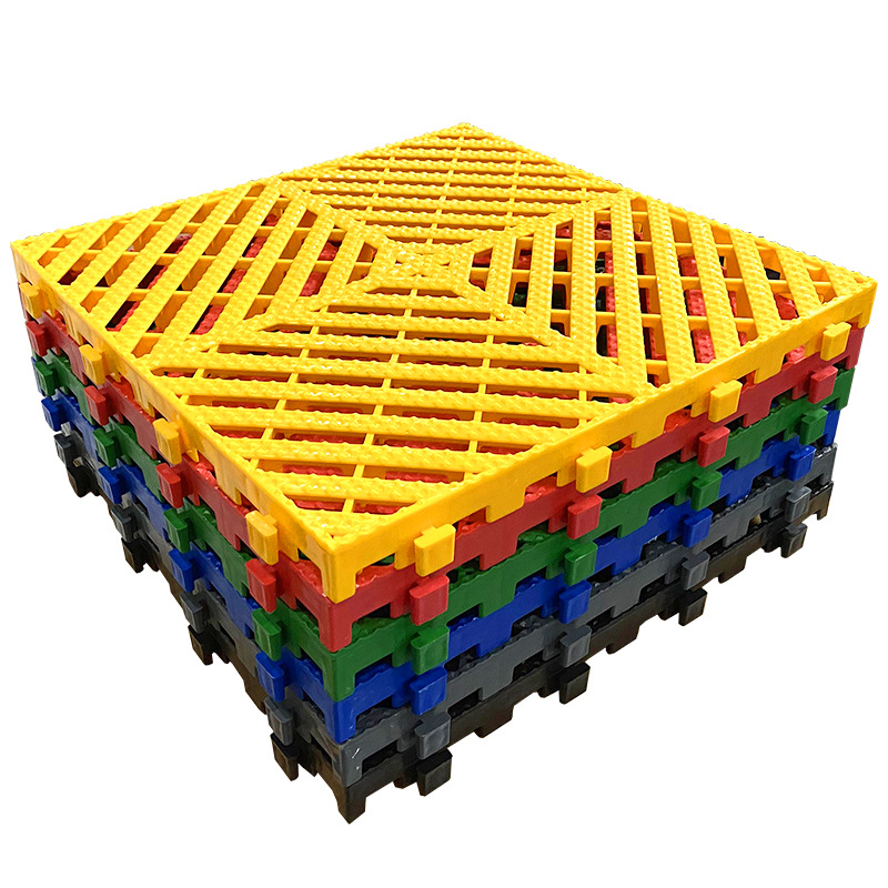 Customizado lavadora de automóviles esterilla de suelo empalmado rejilla de suelo de automóviles belleza fábrica de reparación de automóviles placa de rejilla tablero de suelo especial para la exposición