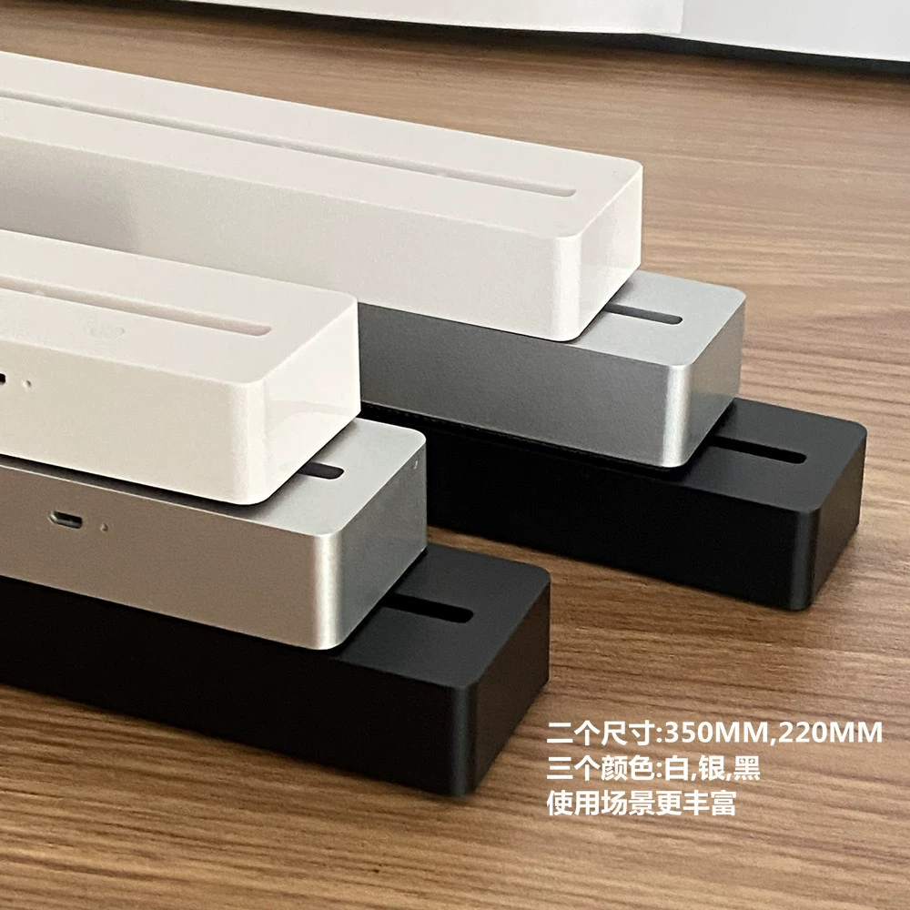 Пользовательские настольные столы вертикальные abs пластиковые светящиеся зарядные базы a4 акриловые стеллады для ногтей стеллажа для настольного стола