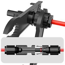 solar crimpzange crimper crimpzange für mc4 crimpzange solar mc4 stecker stäubli pv kabel 4mm2 