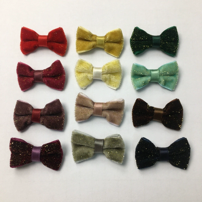 Бархатная ткань принцесса форма бант аксессуары полуфабрикаты ювелирные изделия подарочная коробка diy материал шляпа сумка аксессуары