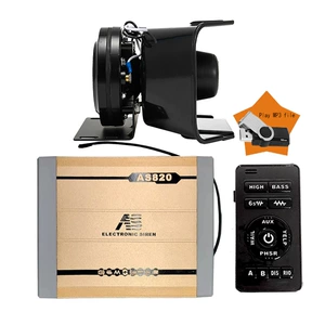 Wireless alarm, high-power loudspeaker, high-frequency speaker, MP3 speaker, amplifier, AS820A+ Black Falcon speaker