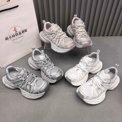 ヨーロッパオートバイストリートダッドシューズ2025春夏新作プラットフォームソールファッションレースアップスタイルカジュアルシューズ