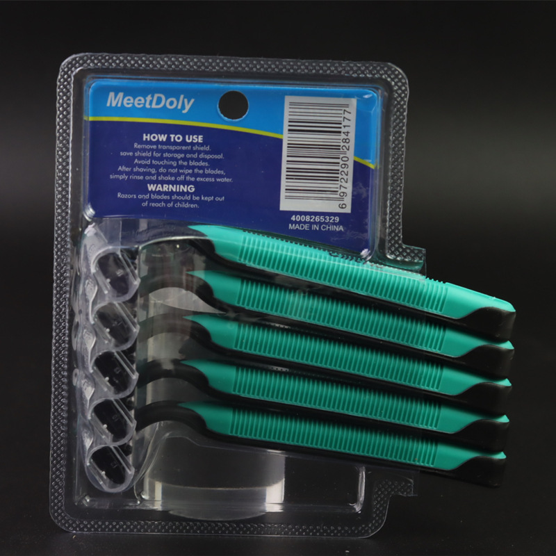 Women's Special Value Pack of 5 Razors for Shaving Leg Hair and Armpit Hair, Hair Removal Razor, Men's Razor