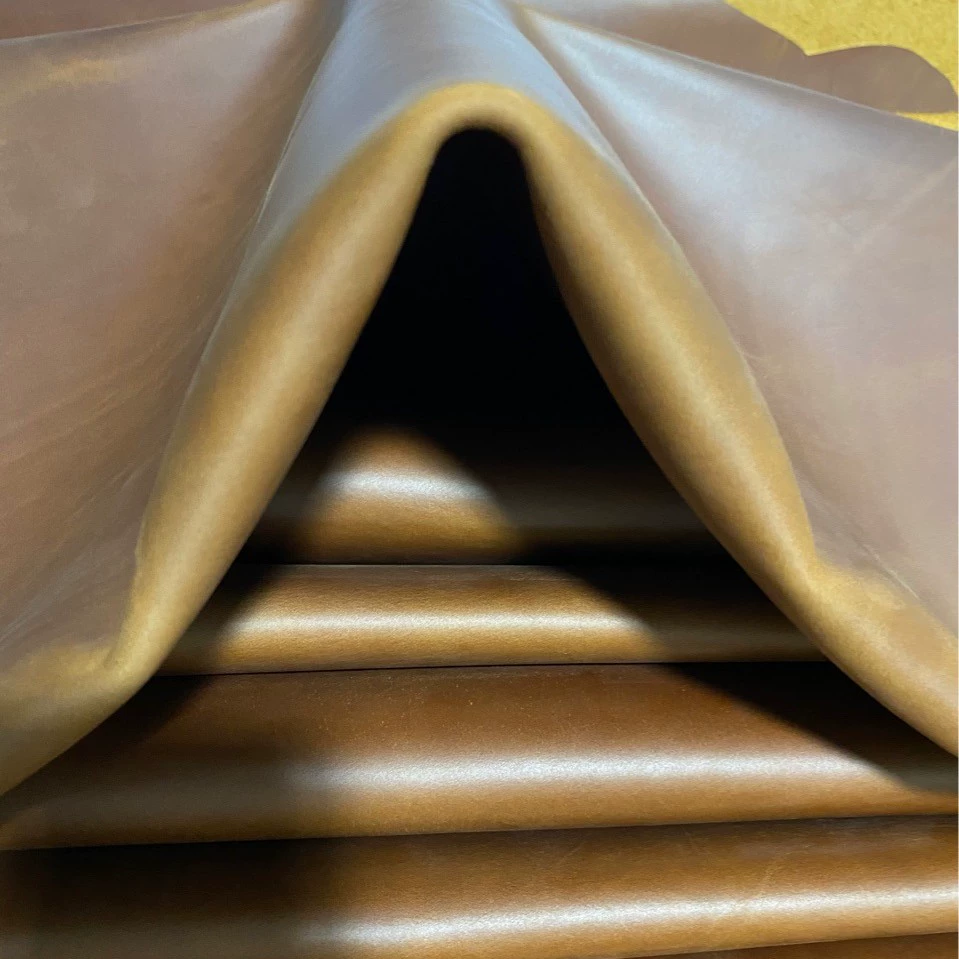 Красно-коричневые кожаные сумки Crazy Horse с верхним слоем из воловьей кожи Обувь Ботинки Кожаные тканевые сумки Кожаные товары Верхний слой воловьей кожи