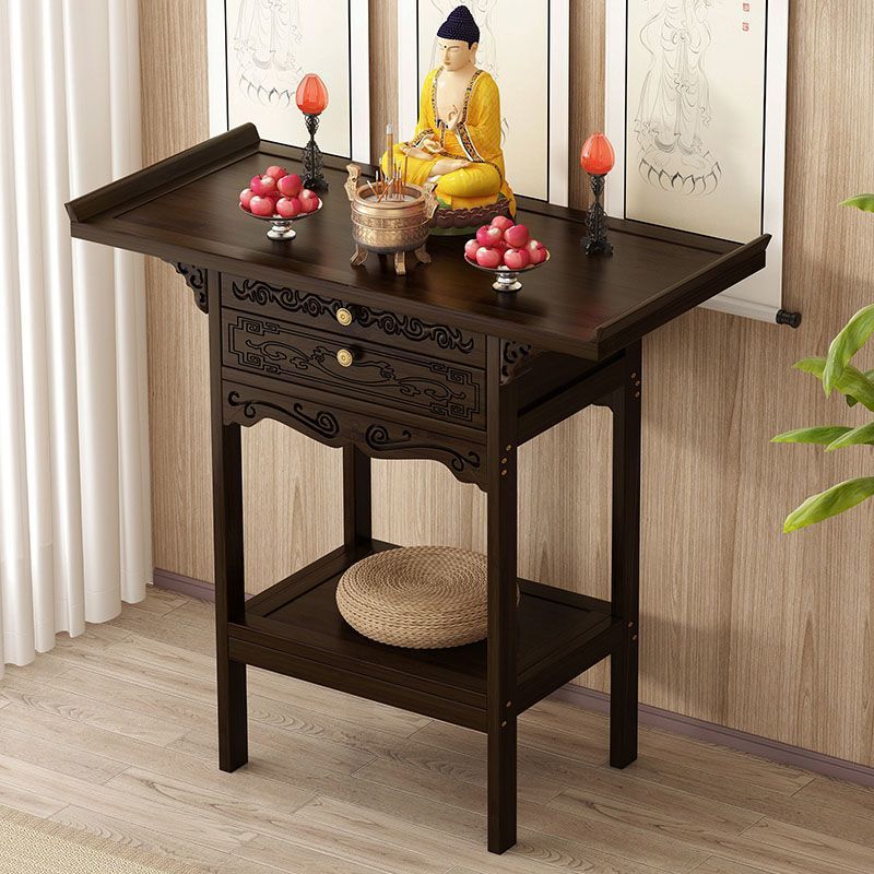 New Chinese-Style Buddhist Cabinet, Standing Cabinet, God of Wealth, Guanyin Altar, Household Incense Table, Altar, Shrine, Incense Table, Shrine, Entrance Table