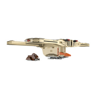 C5127 Elegant Design Transport Heavy Ship with Cockpit 698 Particle Count