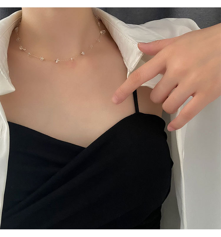 Fashion Solid Color Copper Plating Necklace 1 Piece