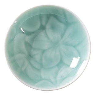 Longquan Celadon Household Dish Condiment Dish Kitchen Soy Sauce Dish Vinegar Dish Sauce Dish Dipping Dish Snack Plate Snack Dish
