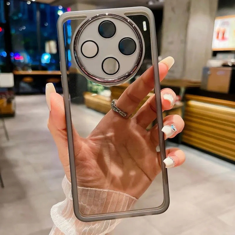 Suitable for Tecno Spark 30 30C 40 40C Mobile Phone Case Silicone Transparent Protective Cover Tpu Anti-Fall