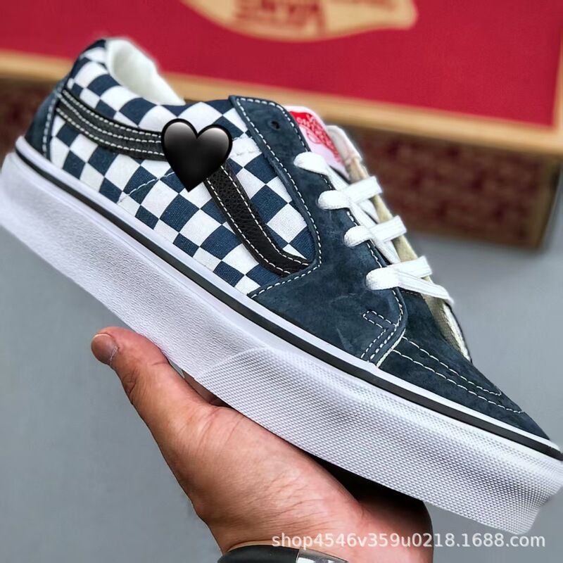 Putian Shoes Checkerboard Skateboard Shoes Couple Style Retro Versatile Trendy Men's Casual Sports Shoes Old Skool Putian Shoes Checkerboard Skateboard Shoes Couple Style Retro Versatile Trendy Men's Casual Sports Shoes Old Skool