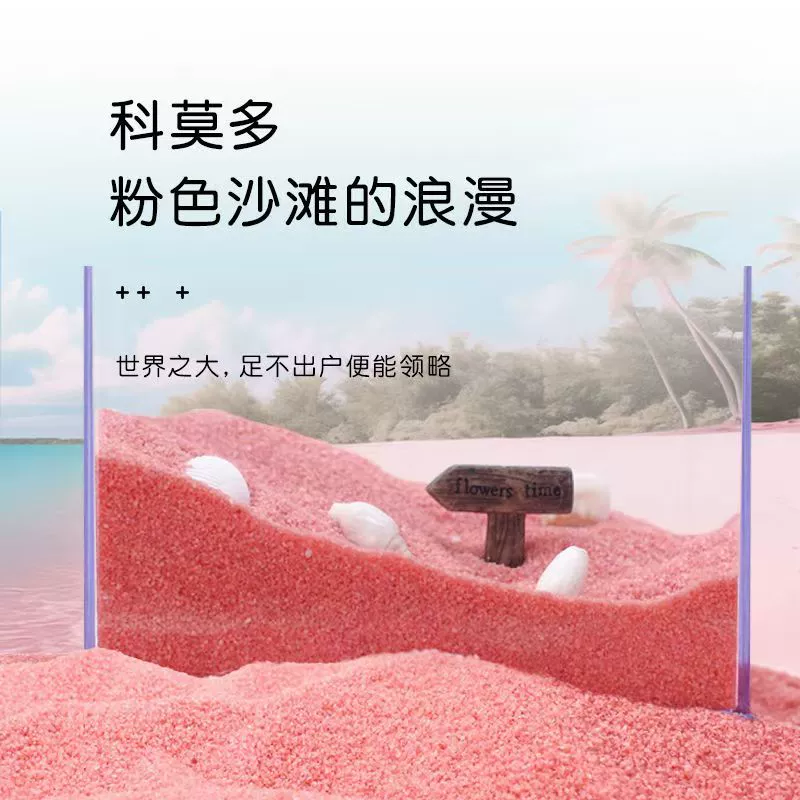 Комо-ду-Пельчатый Песок Белый Песок Синий Песок Краб-отшельник