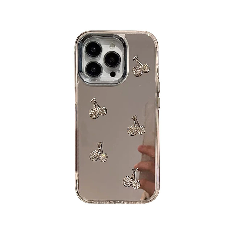 Apple, совместимый чехол для телефона, зеркало, держатель iPhone 15, стиль высокого качества, iphone, 16promax