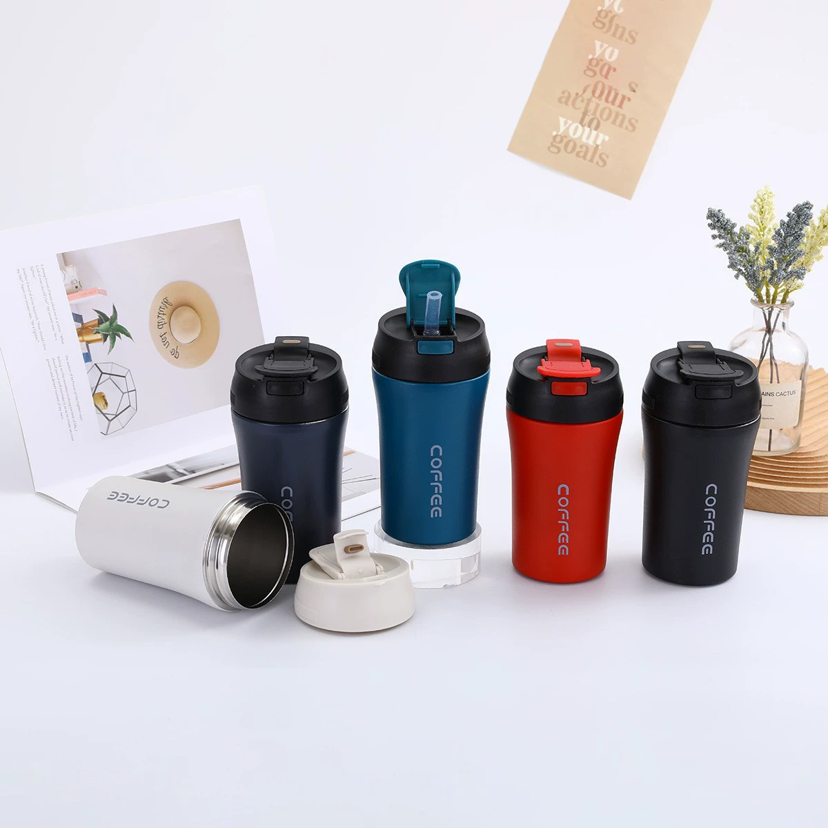 Американская новая чашка кофе из нержавеющей стали