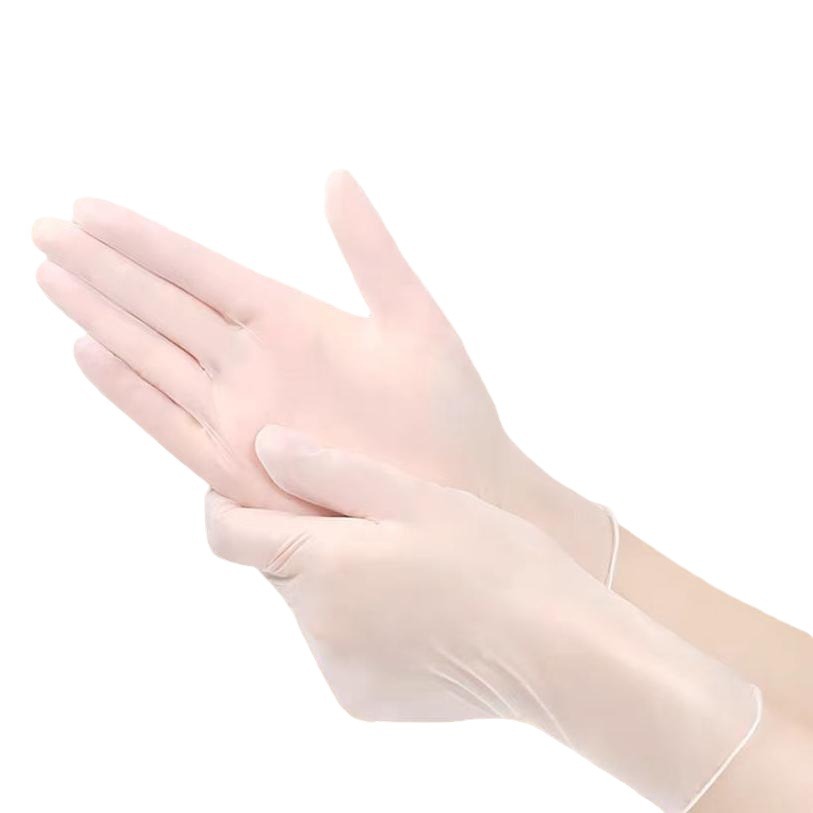 Guantes desechables de PVC, gruesos, protección laboral, goma para el hogar, sin polvo, compatibles con pantallas táctiles, cocina, barbería, protección para las manos