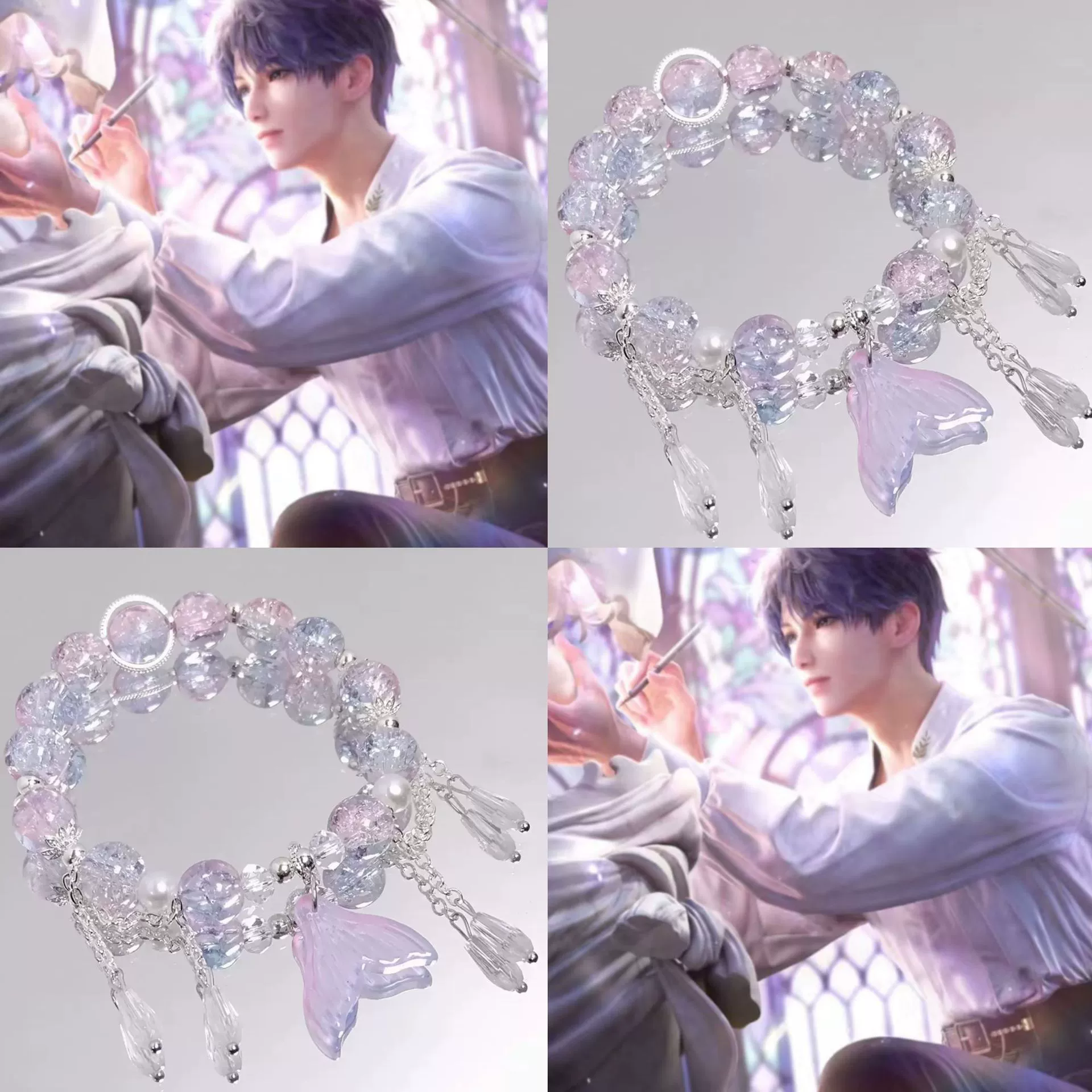 Браслет «Морское свидание» с кристаллами и кисточками в стиле знаменитостей, прямые продажи с фабрики