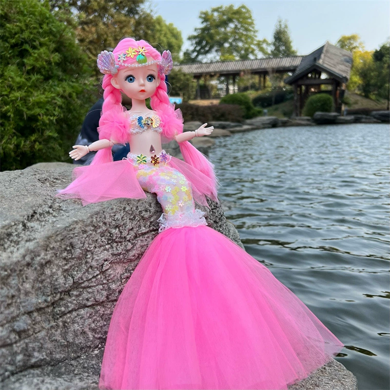 Doll, children's toy, 12 inch, mermaid, Birthday gift