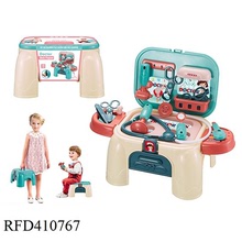 新品熱賣兒童仿真醫生醫具套裝醫療收納椅套裝教育玩具