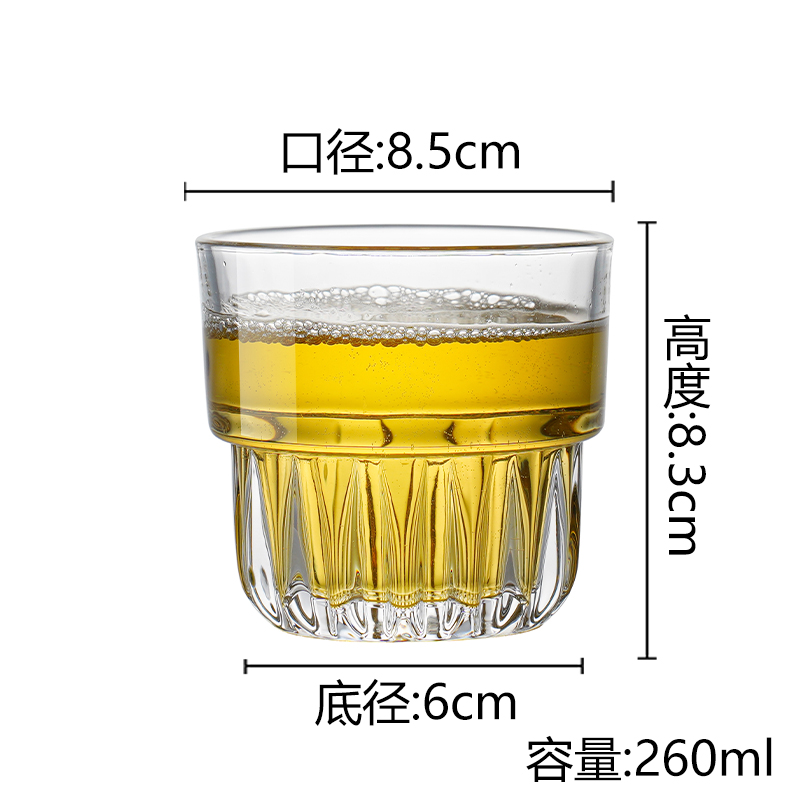 걸쭉한 레이어드 컵 260ml [12개입]