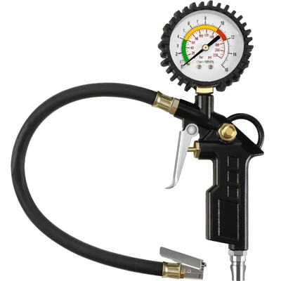 Air pressure gauge/tire pressure gauge Digital Display Inflatable Gauge Air Gun