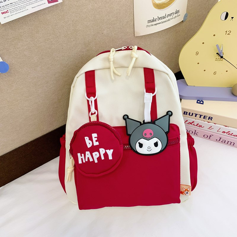 Kulomi mochila infantil encantadora caricatura mochila escolar para niños de la escuela primaria mochila de viaje ligera ocio para niñas