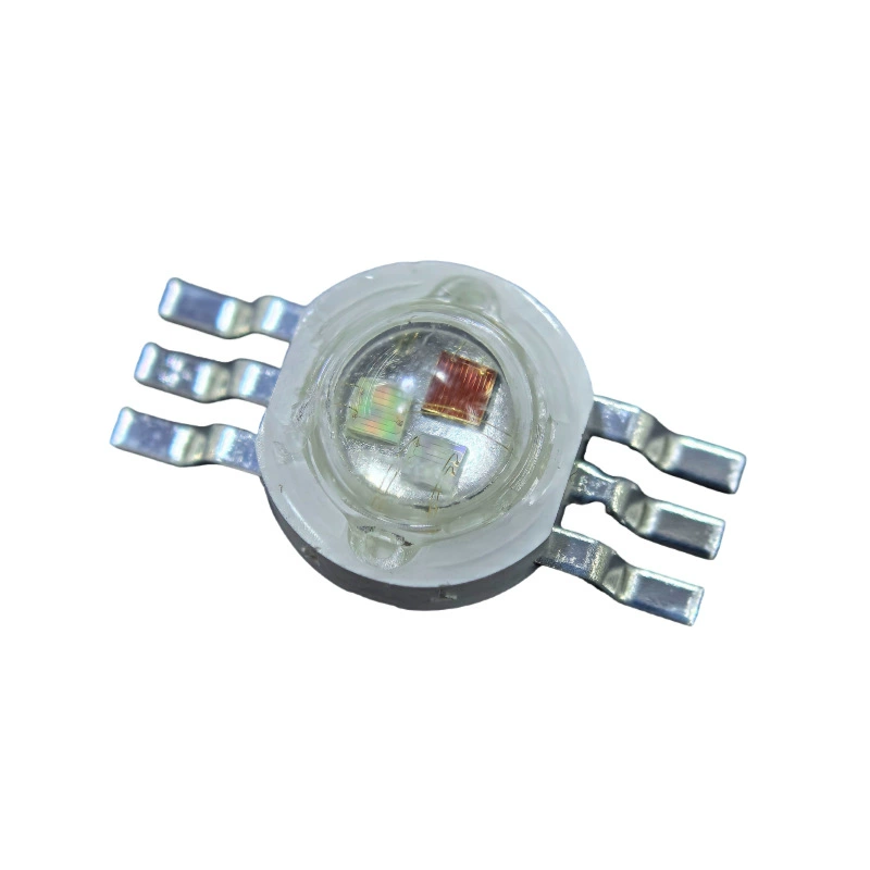 [3WRGB мощный LED диоды с несколькими выводами, к Red Green Blue RGB на алюминиевой основе, семикрасочная мощность]