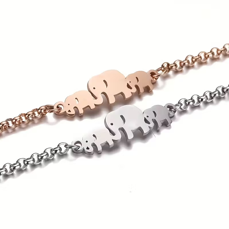 Damen Armband Aus Titanstahl Wasserfestes Modeschmuckstück_voghion.com