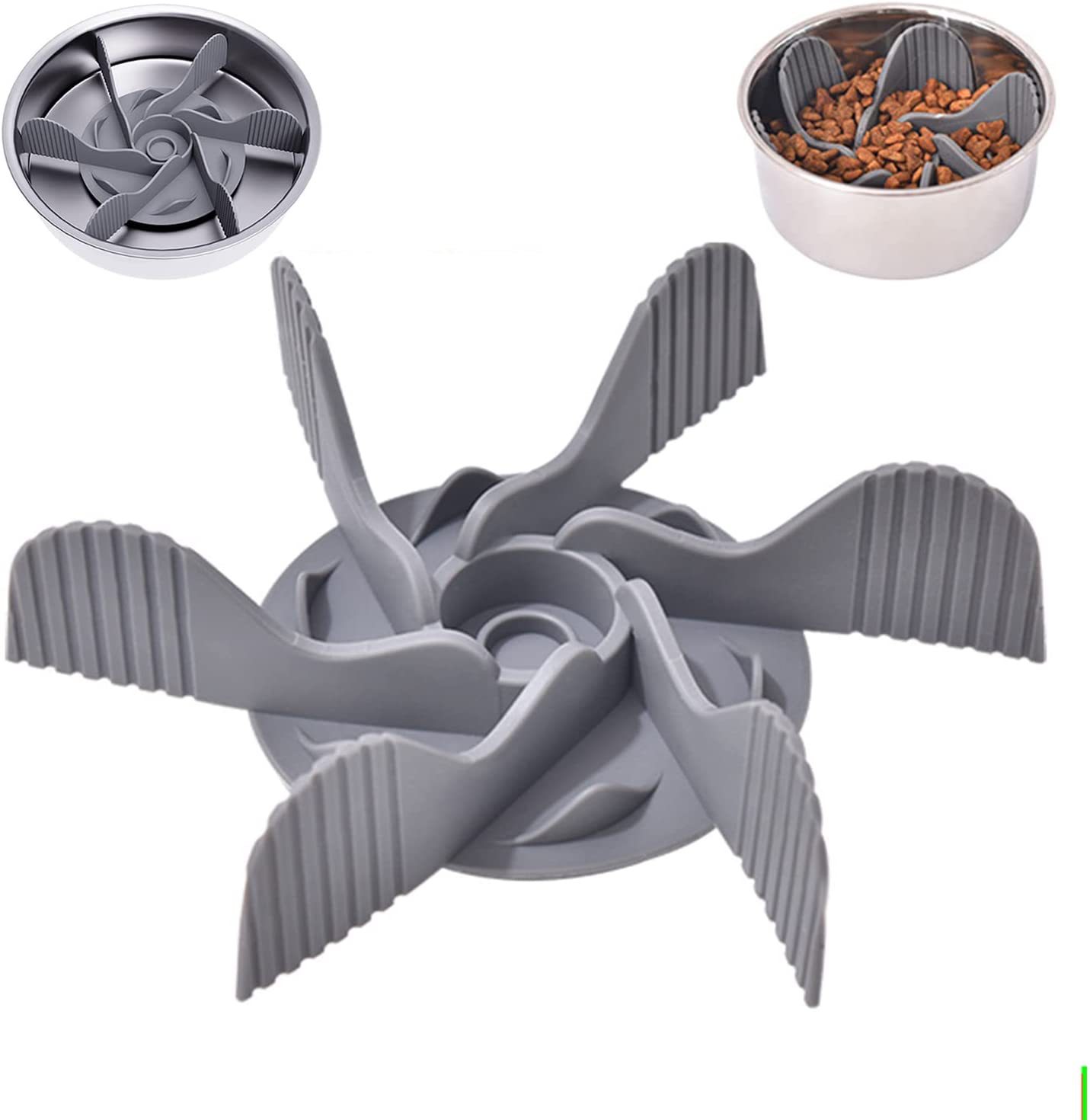 Los fabricantes transfronterizos Pet Bowl lamiendo estera gato tazón para mascotas vajilla mantel de silicona para mascotas tazón de comida lenta