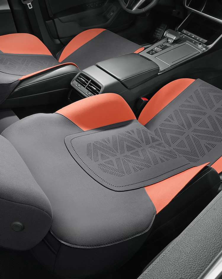 Audi Q5L special car seat cushion four seasons universal saddle cushion suede half bag ventilated seat cover seat cushion