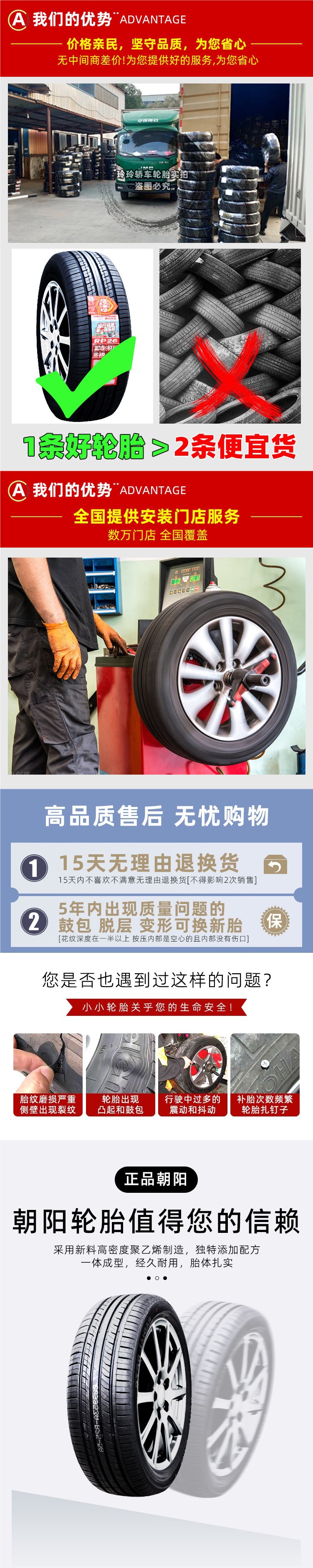 Tires 175 185 195 205 215 225 50/55/60/65/70R14R15R16R17 for cars