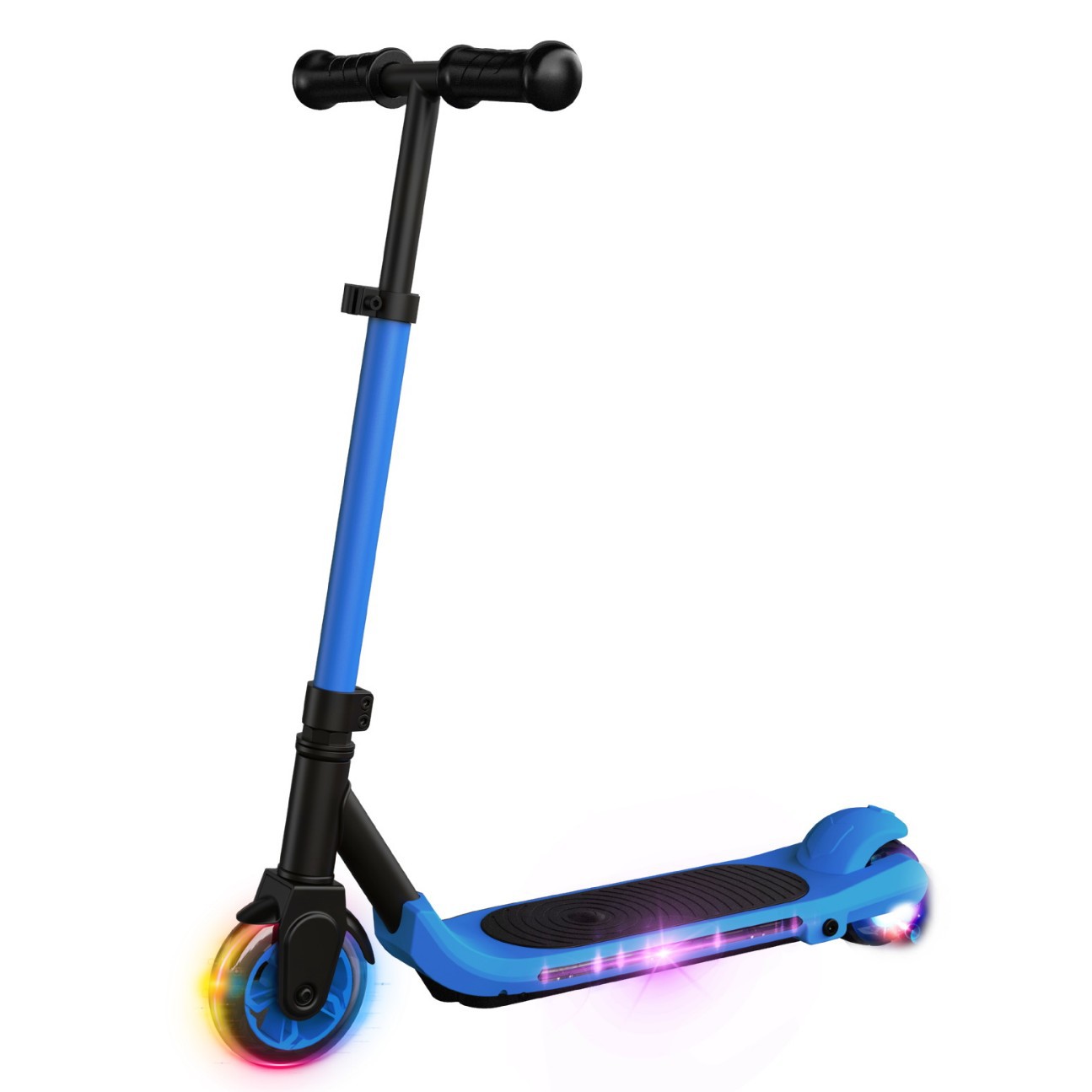 Customized Cross-Border Power-Assisted Kidsren's Electric Scooter, Medium and Large Kidsren's Campus Scooter, Two-Wheeled Skateboard Stroller Toy