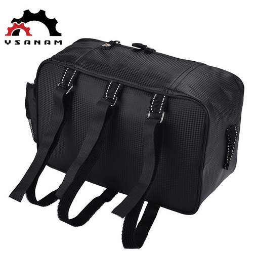YSANAM driving bag rear seat bag electric vehicle hanging storage storage box bicycle rear shelf pannier bag waterproof