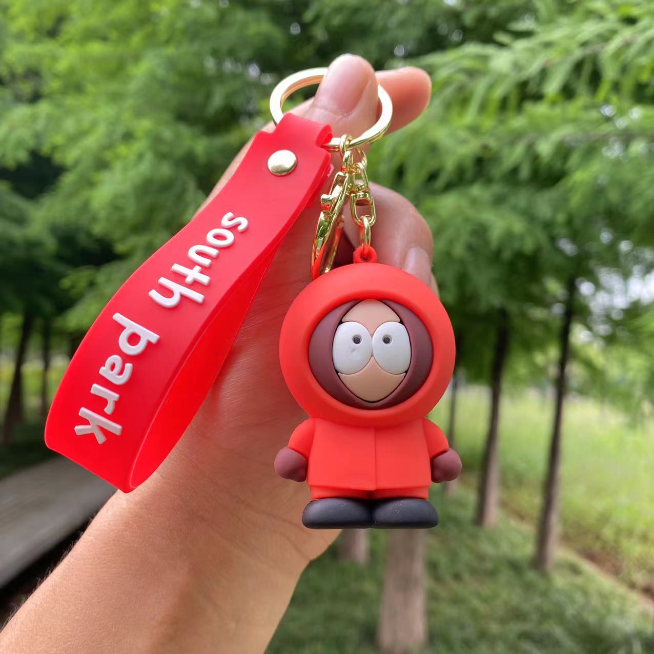 Cross-Border American Band South Park llavero South Park muñeca pareja colgante muñeca máquina pequeño regalo
