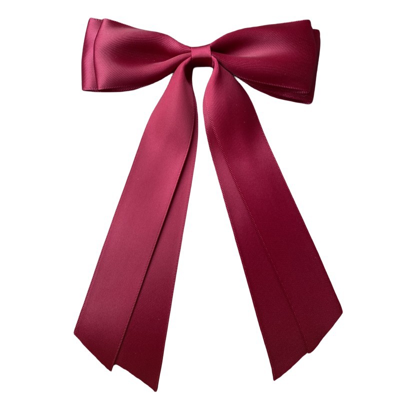 Free Combination Quantity Kid'S Simple Style Bow Knot Mixed Materials Handmade Hair Clip