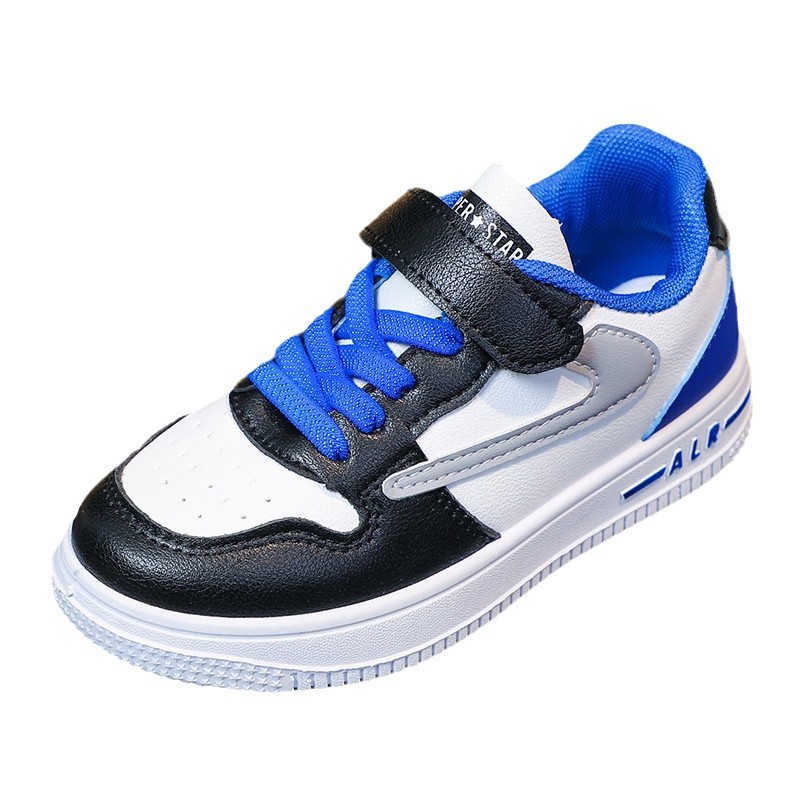 Calzado deportivo para niños, zapatillas de primavera, zapatos blancos para niñas, zapatillas de color transpirables, 2025 primavera y otoño nuevo estilo, tablero para niños de mediana edad