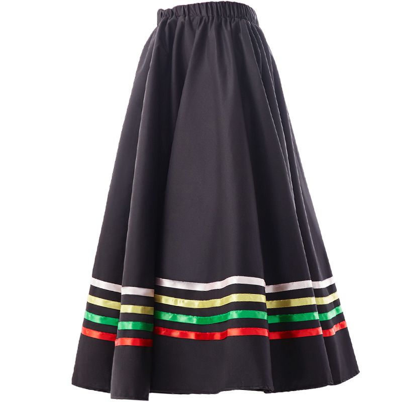 Carácter Ropa de baile Ballet falda de baile para niños Examen del emperador vestido de baile de la niña representativa práctica falda de estilo terrestre