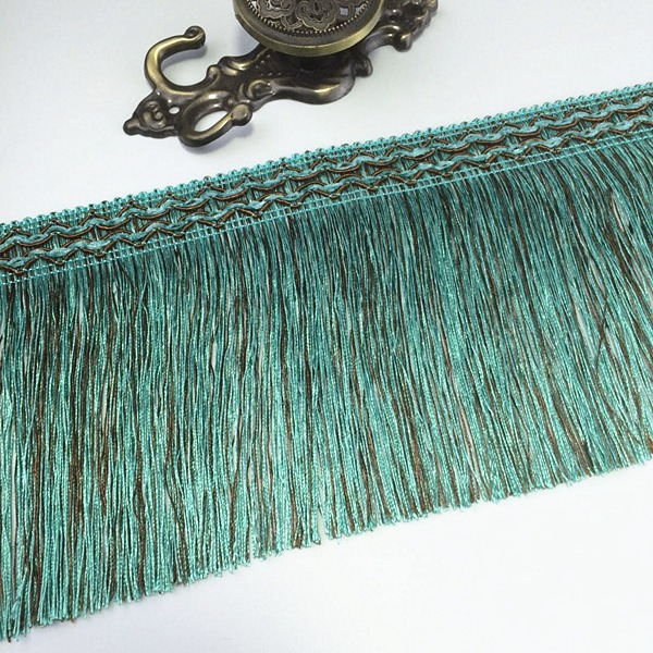 厂家批发窗帘挂球16公分龙须 窗帘装饰花边流苏 窗帘排须