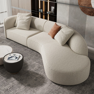 Скандинавский диван, изогнутая ткань, журнальный столик, наука и технология, для салонов красоты