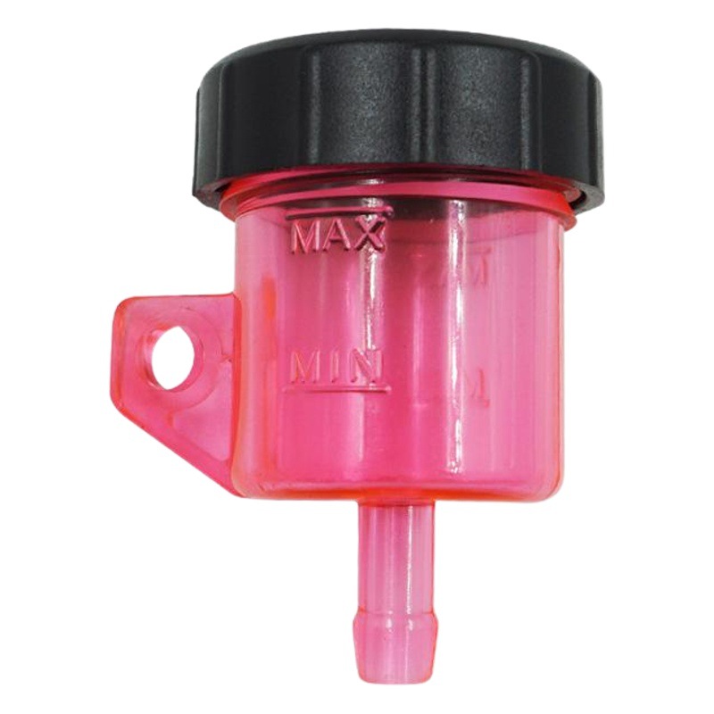 Accesorios de modificación de motocicletas vehículo todoterreno de gran desplazamiento bomba de empuje directo color transparente aceite Copa bomba de freno modificación olla de aceite