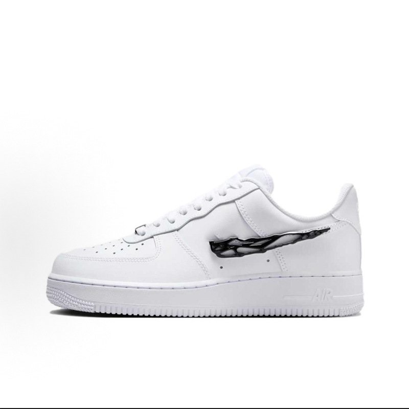 Zapatos Pitian AF1 Fuerza Aérea No. 1 zapatos blancos bajos, zapatos blancos casuales para hombres y mujeres. image 22