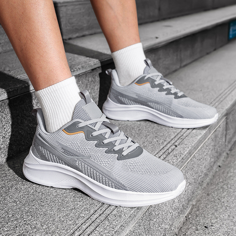 Extra Large Size 50 Summer Sneakers Men's Breathable Fly-woven Mesh Casual Running Shoes_vogvips.com