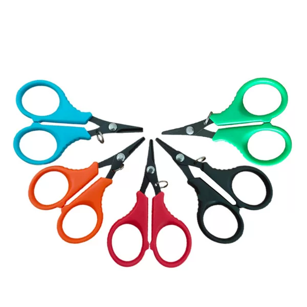 Hot sale serrated fishing line scissors fishing scissors portable fishing line scissors PE line powerful horse line scissors fishing supplies