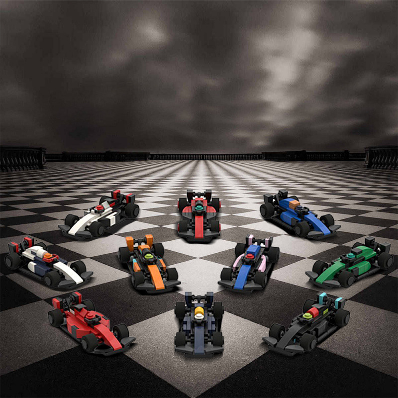 Moc-141127F1 Racing Car Building Blocks Compatible with Lego Toy Car Models, Direct Sales from the Manufacturer, Dropshipping Available