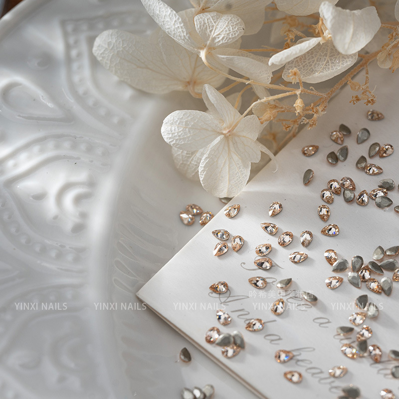 샴페인 drops-5A 평평한 바닥 2*3mm