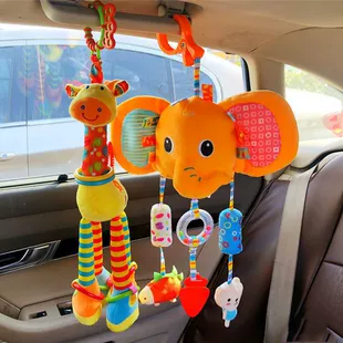 Кресло-мешок для кровати, мягкая игрушка-плюшевая, детская игрушка, мобиль на коляску, 0–1 лет