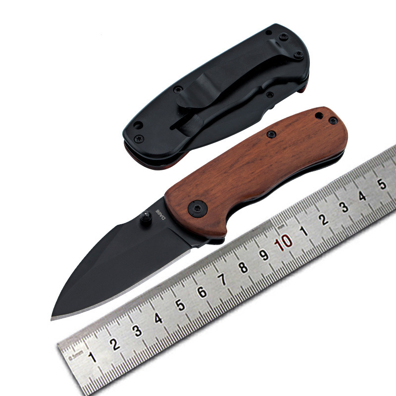 折叠刀不锈钢高硬度户外小刀DA66随身携带野营户外折刀水果刀