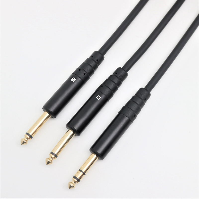 [吉他线1/4 6.35mm立体音对单音guitar cable jack to jack cable]