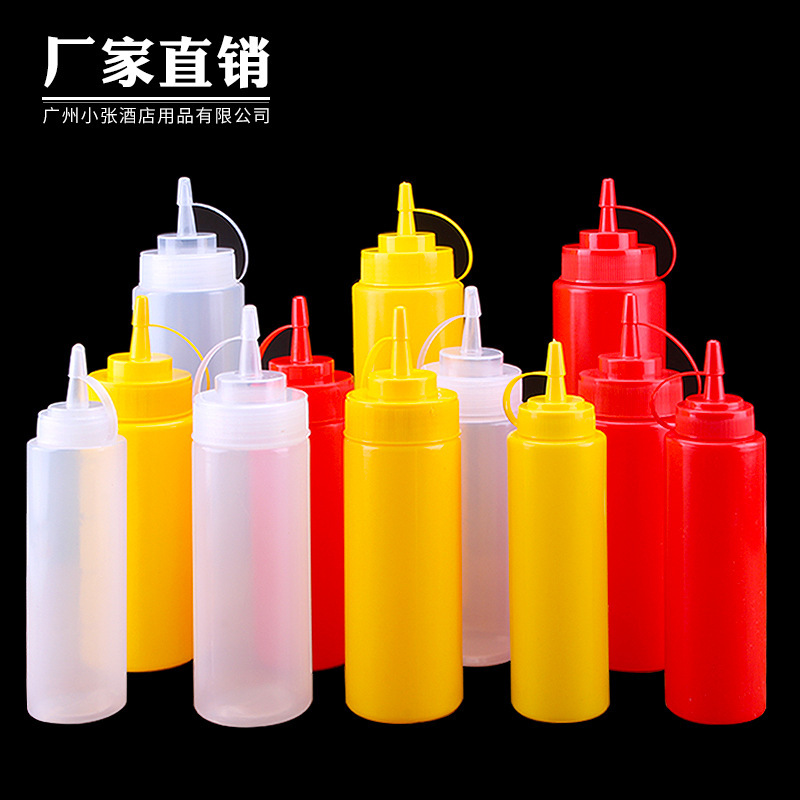 Ketchup Squeeze Bottle Plastic Salad Bottle Squeeze Bottle Sauce Bottle Sauce Bottle High Quality Squeeze Bottle Jam Bottle