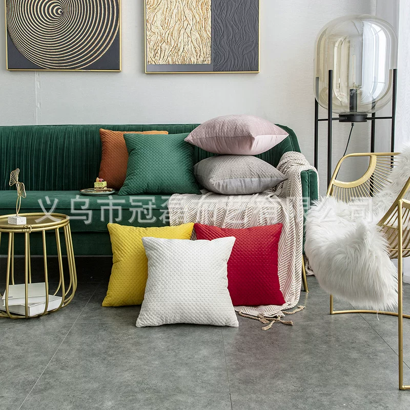 Pillow, pillowcase, sofa, swan, (Cross-border trading)